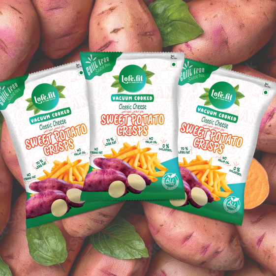 Sweet Potato Classic Cheese Crisps