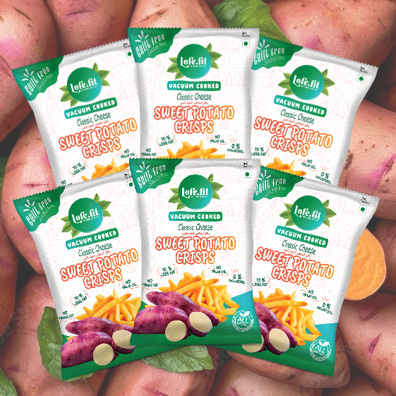 Sweet Potato Classic Cheese Crisps