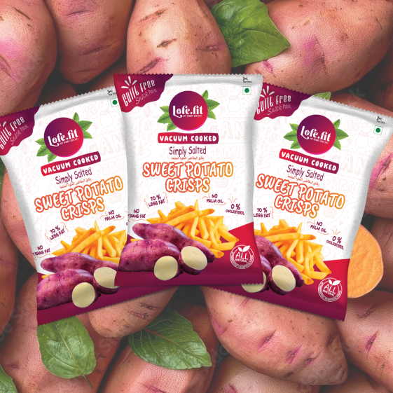 Sweet Potato Simply Salted Crisps